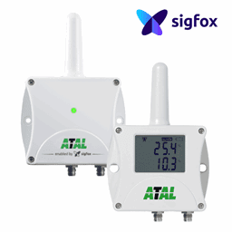 Afbeelding van ASF-03 Draadloze 3-kanaals temperatuur sensor met Sigfox communicatie